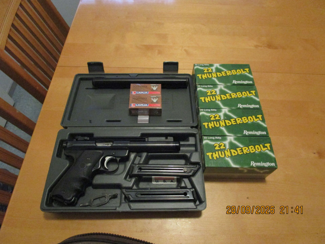 Ruger cal 22 siisti ja hyvä