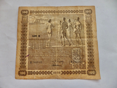 100 mk 1939