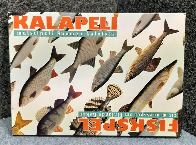 Kalapeli muistipeli Suomen kaloista