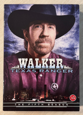 Walker, Texasista: Kausi 5 (1997-98) Chuck Norris (7DVD)
