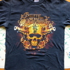 BULLET FOR MY VALENTINE skull T-Paita S-koko - pikkukuva 2