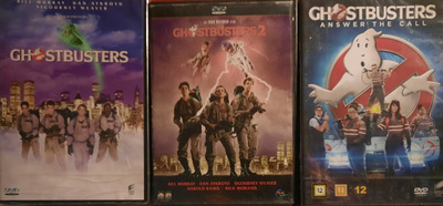 GHOSTBUSTERS 1, 2  JA ANSWER THE CALL DVD