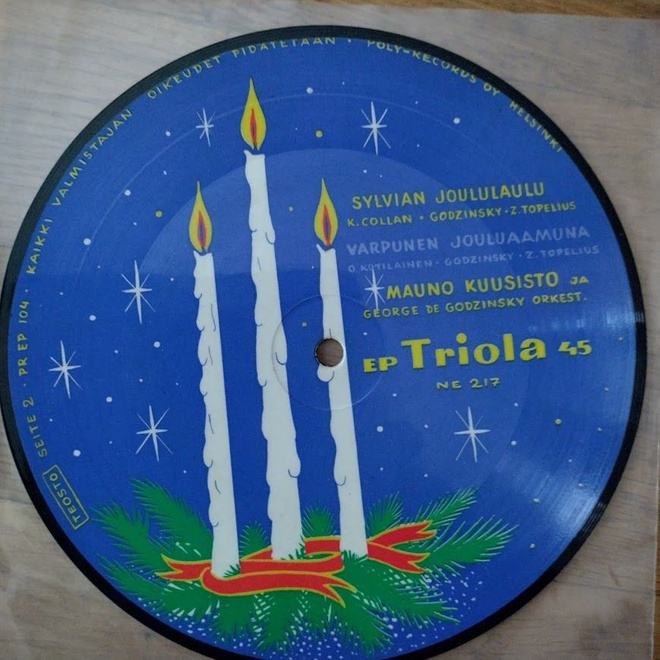 Triola joulukuva EP-Lapsikuoro/Mauno Kuusisto