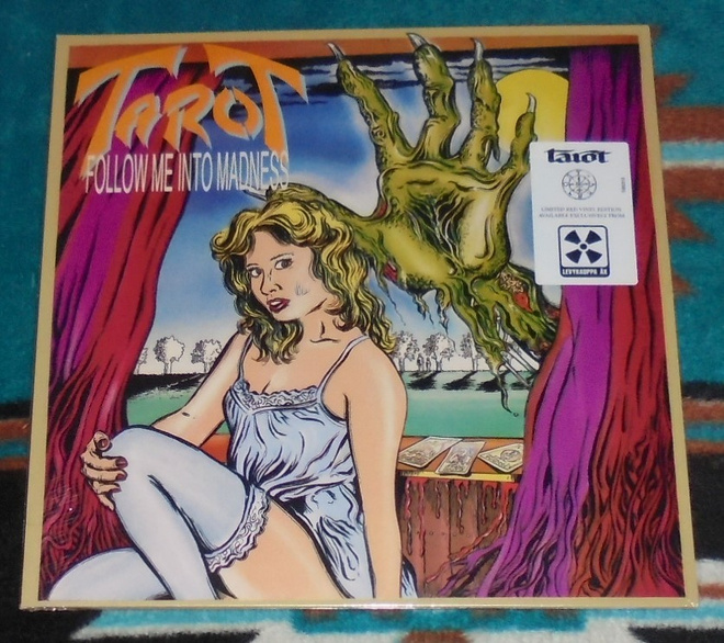 TAROT ~ Follow Me Into Madness ~ LP kelmussa RE punainen