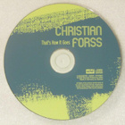 Christian Forss • That's How It Goes CD-Single - pikkukuva 2