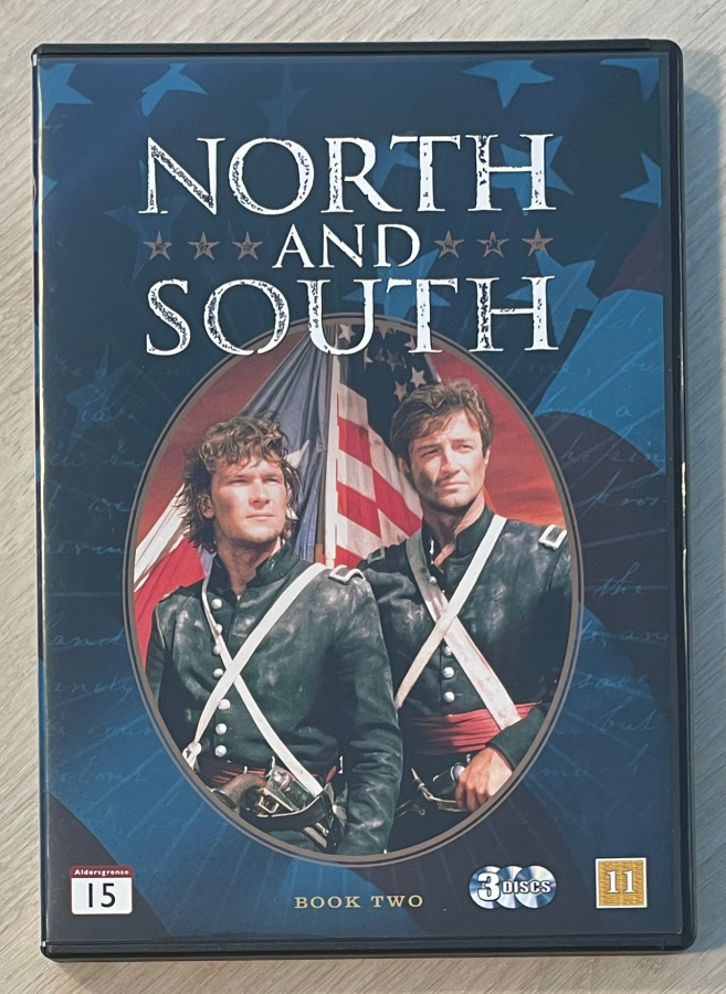 Jaettu maa (North and South) osa 2 (3DVD)