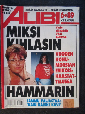 ALIBI LEHTI 6 / 1989