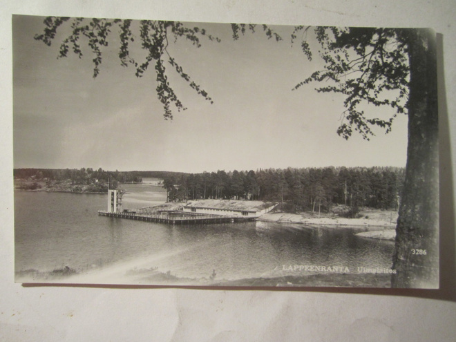 VANHA Postikortti Lappeenranta 1950-l Alkup.Mallikappale