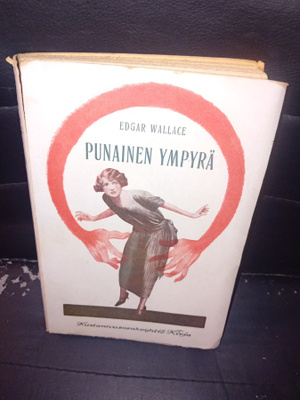 Edgar Wallace : Punainen ympyrä ( 1925 ) SIS POSTIKULU