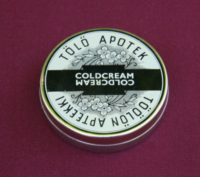 Töölön apteekki coldcream purkki