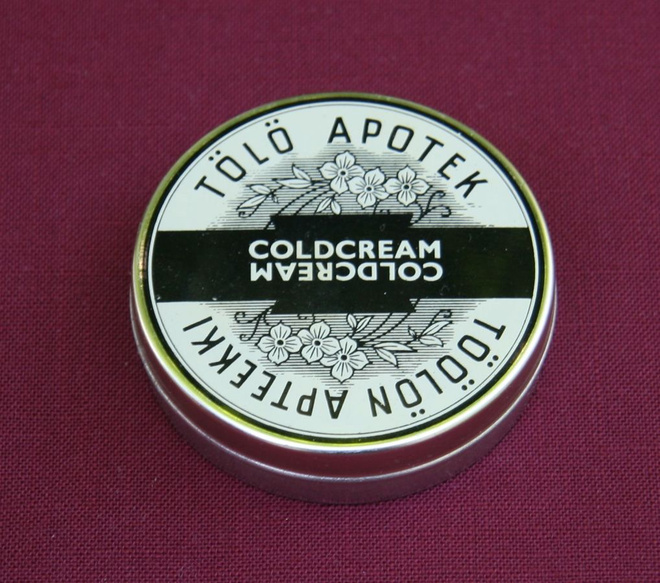 Töölön apteekki coldcream purkki