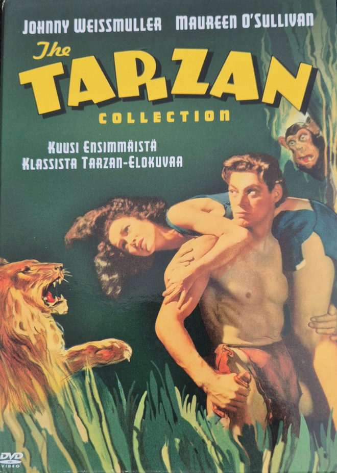 TARZAN - KOKOELMA - 6 ELOKUVAA -DVD