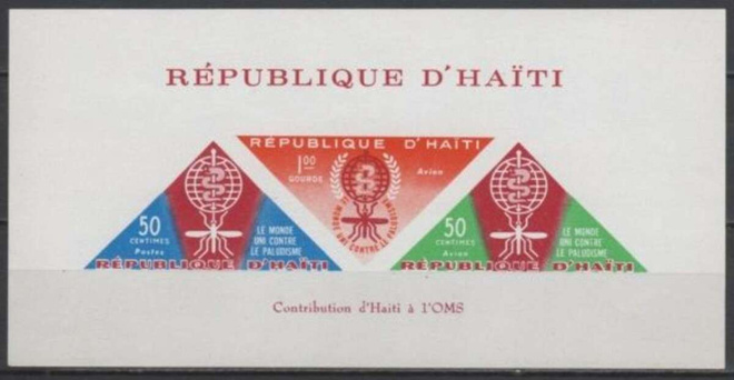 (S0333) HAITI, 1962 (Malaria Eradication). SS (Imperf) MNH**