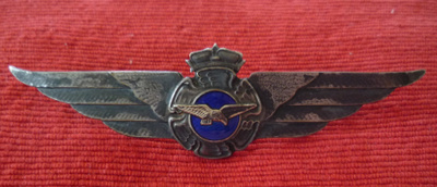 Suomen lentomerkki tähystäjälle m/45