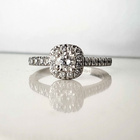 Sandberg timanttisormus, kuin uusi, koko 15.5mm - pikkukuva 2