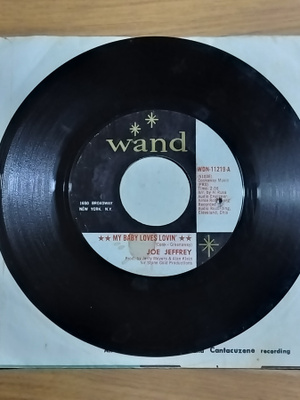 Joe Jeffrey-Mybaby loves lovin/The chance of loving you,7"LP