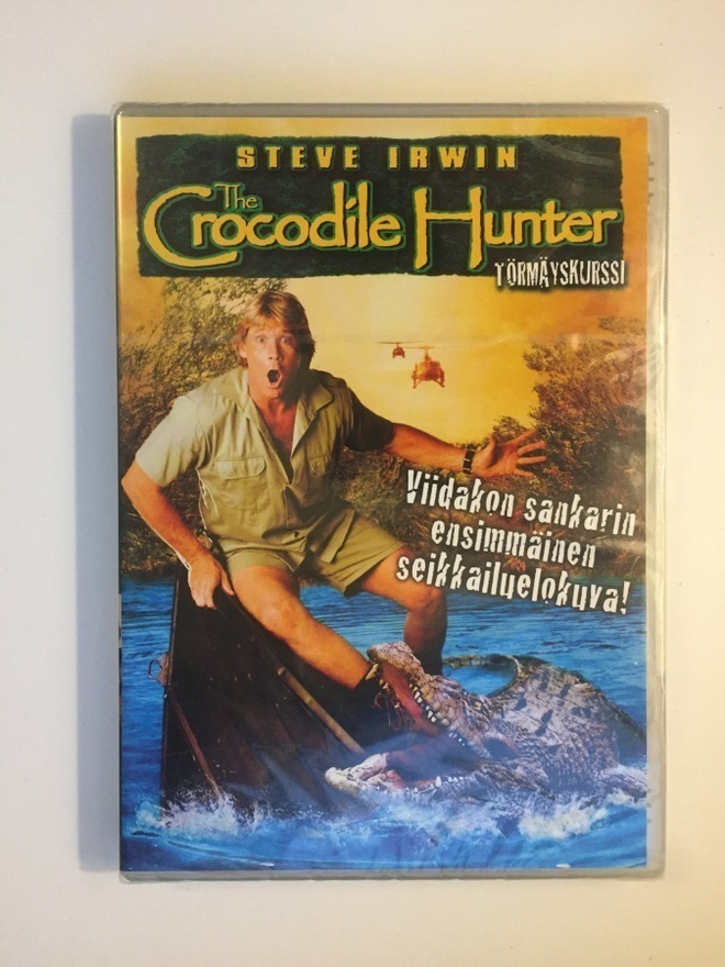 Steve Irwin : The Crocodile Hunter - Törmäyskurssi (DVD UUSI