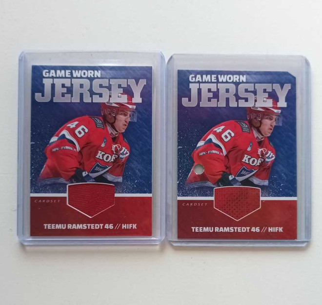 15-16 Cardset Jersey Teemu Ramstedt, Hifk /128