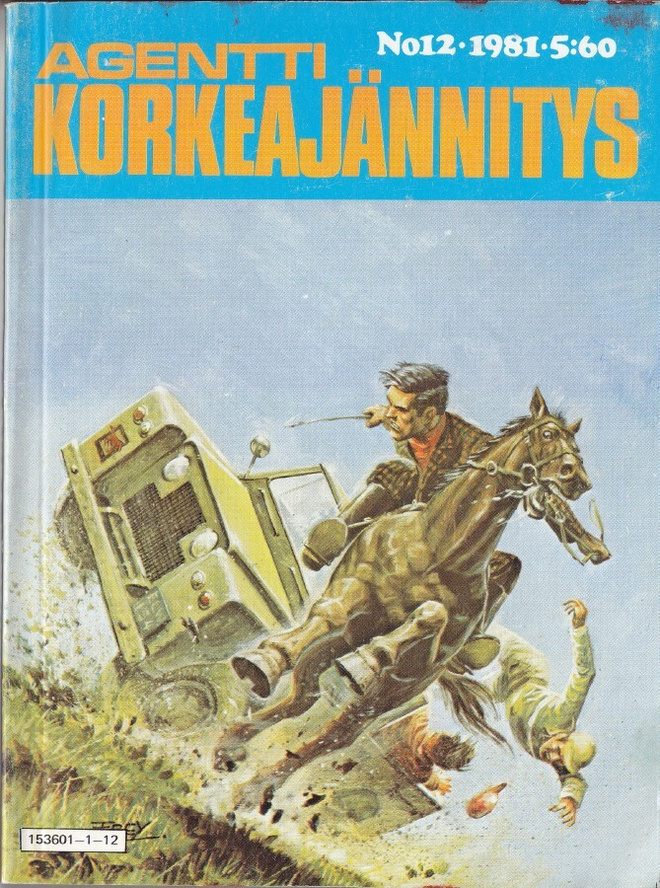 Agentti Korkeajännitys 1981 12 Rouva nimeltä Onnetar