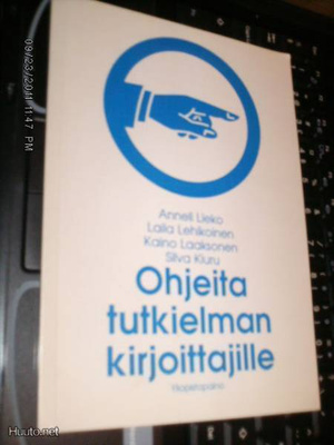Lieko ym: Ohjeita tutkielman kirjoittajille (Sis.postikulut)