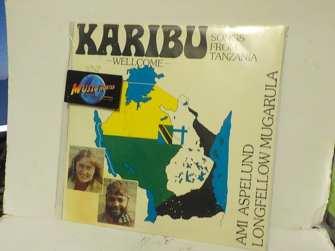 AMI ASPELUND AND LONGFELLOW MUGARULA- KARIBU M-/EX+ LP