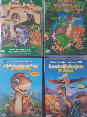 MAA AIKOJEN ALUSSA 4 KPL. DVD