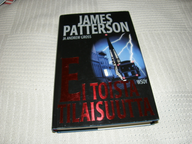 James Patterson Ei toista tilaisuutta  -sid