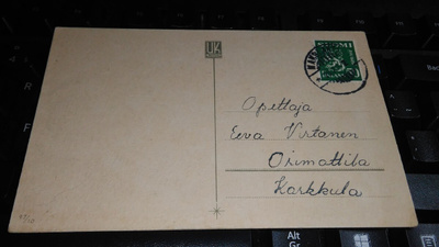 Makslahti venäjä pois m-30 kortti 1942 26/9