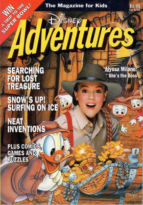 Disney Adventures No.3 1991