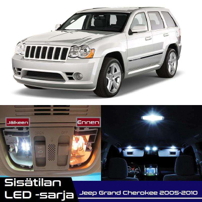 Jeep Grand Cherokee (WK) Sisätilan LED-sarja 14-