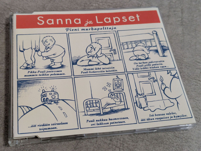 Sanna Ja Lapset - Pieni Murhapolttaja (CD) HUIPPUKUNTO!!