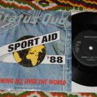 7" STATUS QUO - Sport Aid '88 - single 1988 blues rock EX- - pikkukuva 1