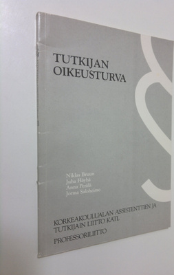 Niklas Bruun : Tutkijan oikeusturva