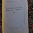 Kotiseutukuvauksia Lounais-Hämeestä XII - pikkukuva 1