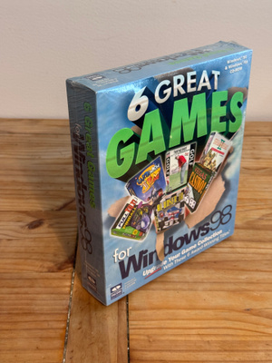 6 Great Games for Windows 98 – avaamaton Big Box