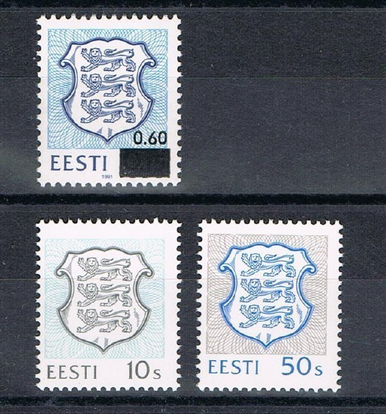 Viro 1993 - Vaakunat 0,10-0,60 (4)  ++