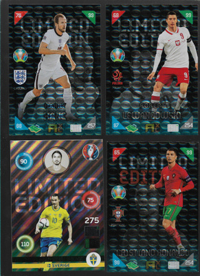 Panini Euro 2016 WC 2018 Euro 2020 Limited Edition XXL