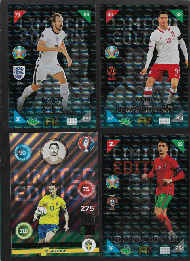 Panini Euro 2016 WC 2018 Euro 2020 Limited Edition XXL