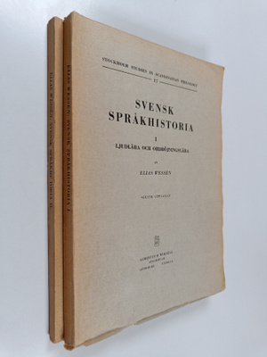 Elias Wessen : Svensk språkhistoria 1-2