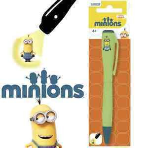 MINIONS PEN + LIGHT PROJECTOR	(50 319)	kuulakärkikynä, minio