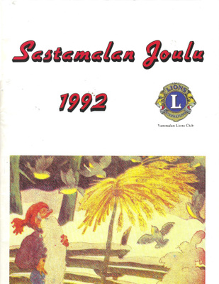 SASTAMALAN JOULU 1992 VAMMALAN LIONS CLUB HYVÄ KUNTO