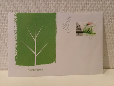 FDC- ensipäiväkuori - Think Green 6.5.2016
