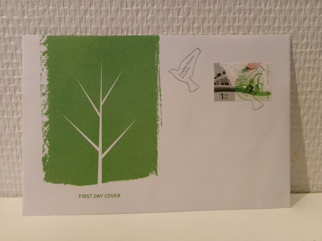FDC- ensipäiväkuori - Think Green 6.5.2016