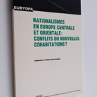 Dusan Sidjanski : Nationalismes En Europe Centrale Et Ori... - pikkukuva 1