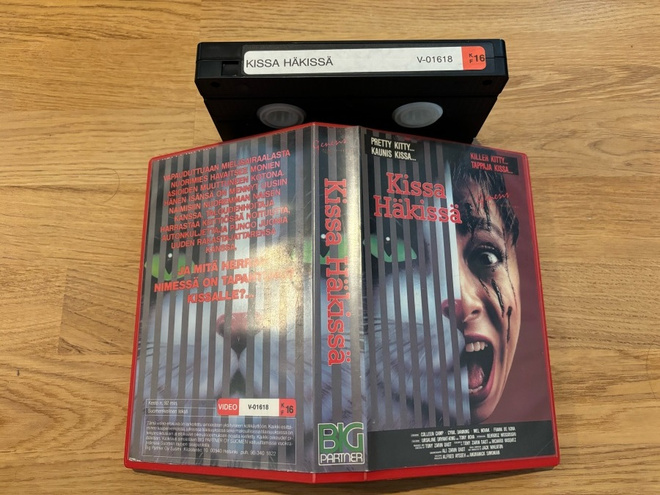 Kissa häkissä (1978)  VHS FI   Cat in the Cage