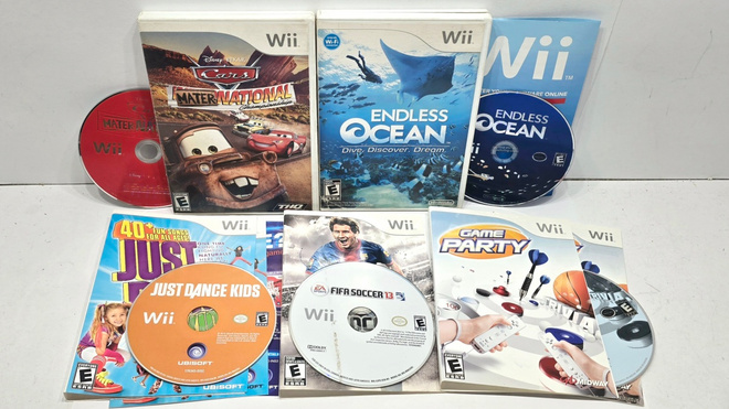 WII - 5kpl pelejä (USA)