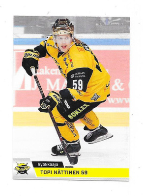2018-19 Cardset #131 Topi Nättinen  Saipa
