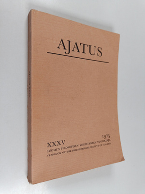 Jaakko (toim.) Blomberg : Ajatus 35 : Suomen filosofisen ...