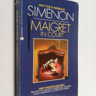 Georges Simenon : Maigret in Court - pikkukuva 1