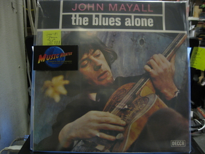 JOHN MAYALL - BLUES ALONE UUSI LP ger -81